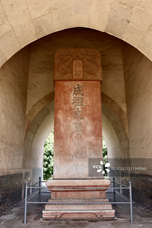 北京·明十三陵·长陵图片素材