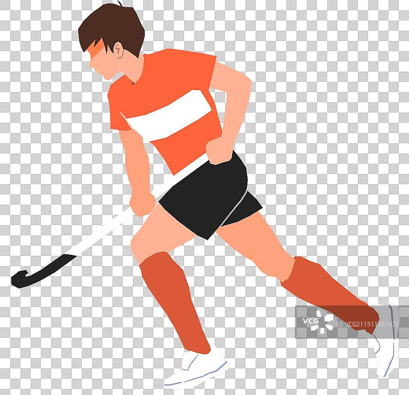 曲棍球运动员图片素材