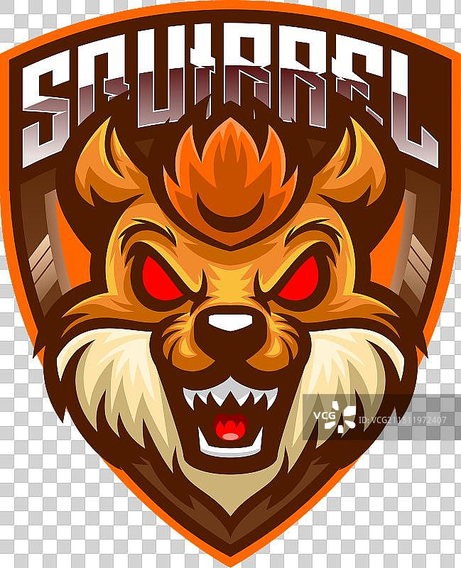Logo松鼠电子竞技和运动风格图片素材