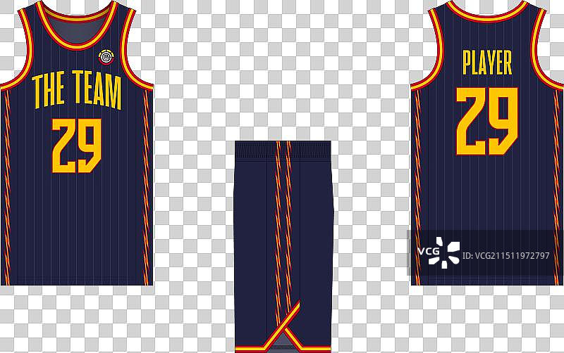 篮球服样机模板设计图片素材