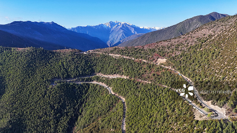 川藏线，觉巴山图片素材