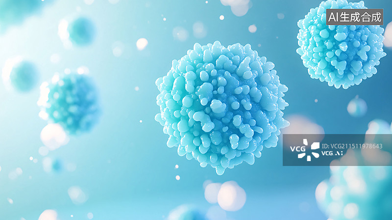 【AI数字艺术】医疗健康新冠病毒医学概念抽象3d渲染背景图片素材