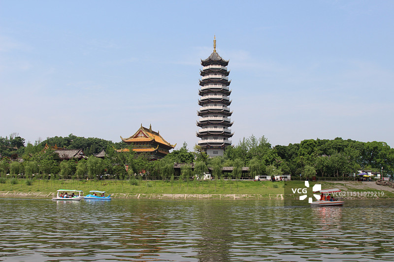 重庆开州汉丰湖景区图片素材