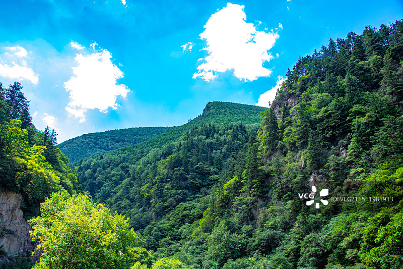 晋中红崖峡谷景区图片素材