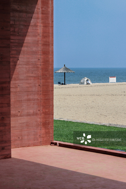 小型的乌托邦，连小草都是被精心设计过的。秦皇岛｜阿那亚️图片素材