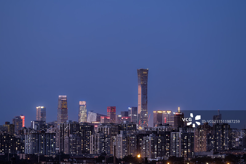 北京中信大厦图片素材