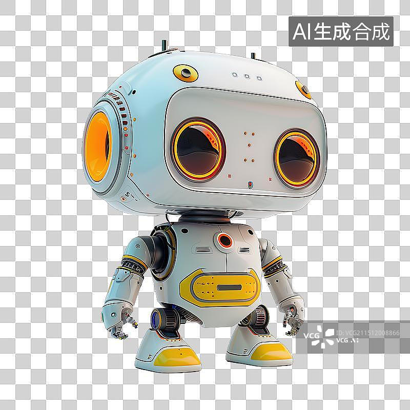 【AI数字艺术】智能机器人图片素材