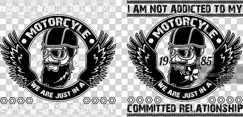 骑行T恤设计图片素材