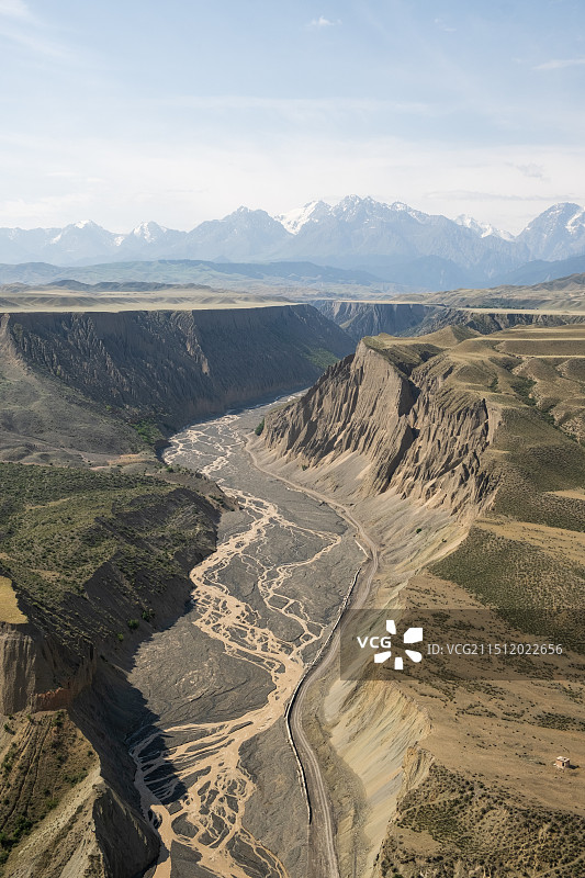 安集海大峡谷图片素材