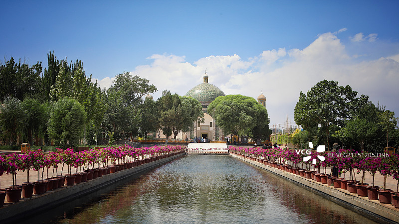 新疆喀什香妃园一景图片素材