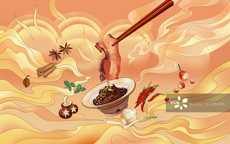 梅菜扣肉图片素材