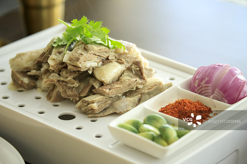 新疆手抓羊肉图片素材
