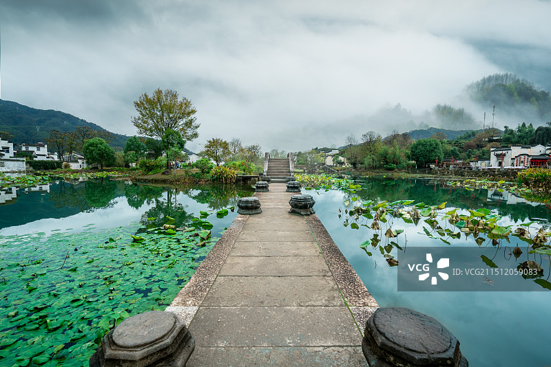 安徽呈坎古村落图片素材