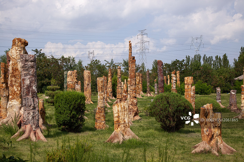 朝阳鸟化石国家地质公园景区图片素材