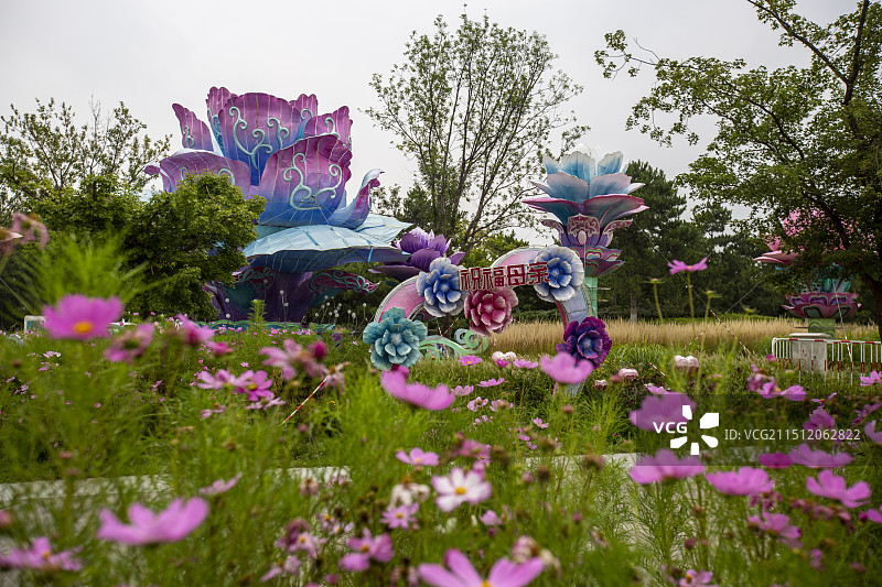 北京世园公园风光图片素材