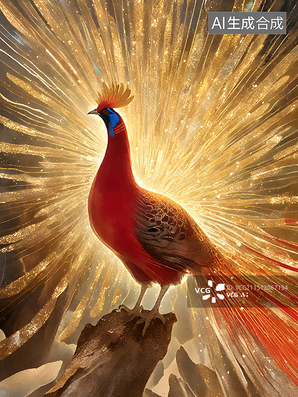 【AI数字艺术】二十八星宿 - 胃土雉图片素材