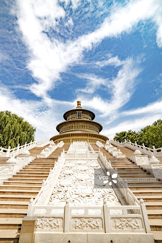 德州庆云海岛金山寺景区图片素材