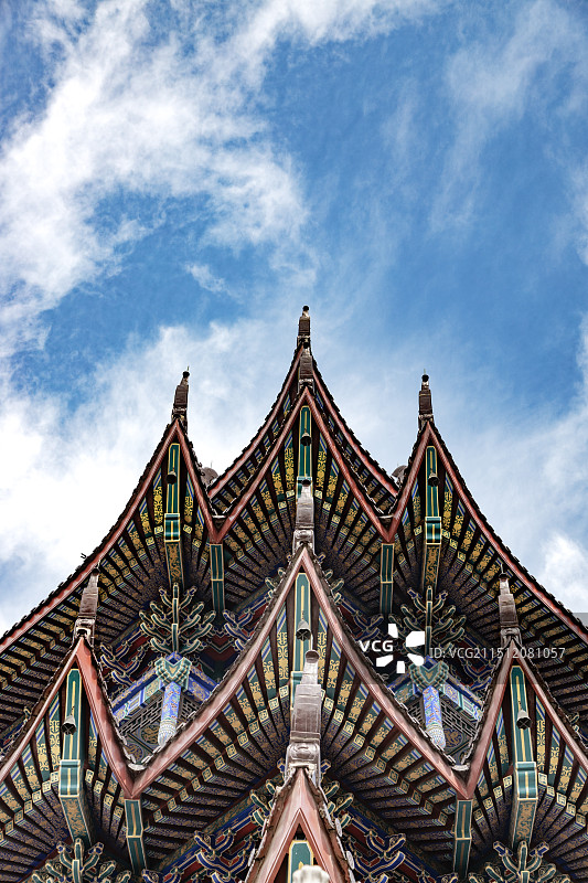 德州庆云海岛金山寺景区图片素材
