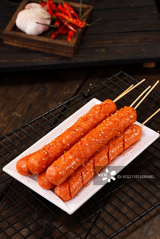 淀粉肠图片素材