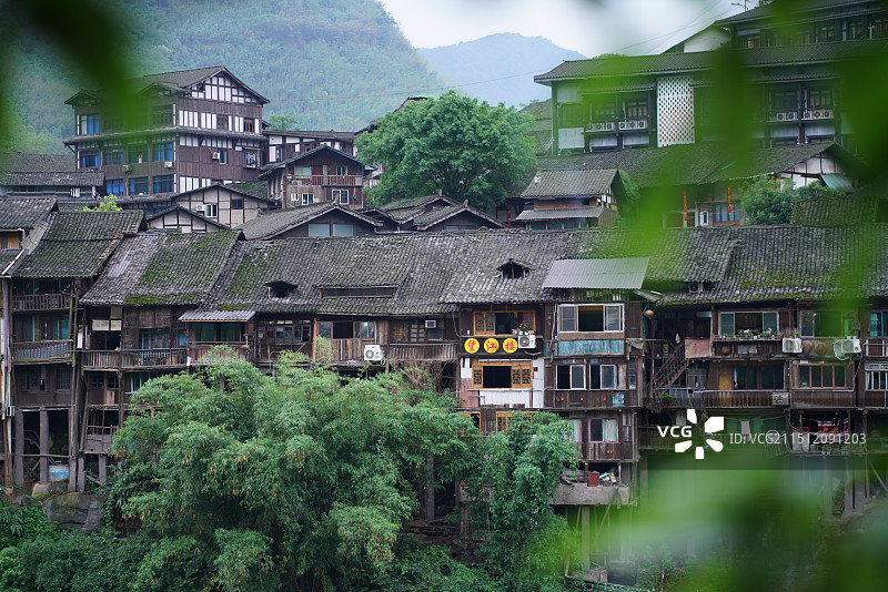 遵义市赤水丙安古镇景区图片素材