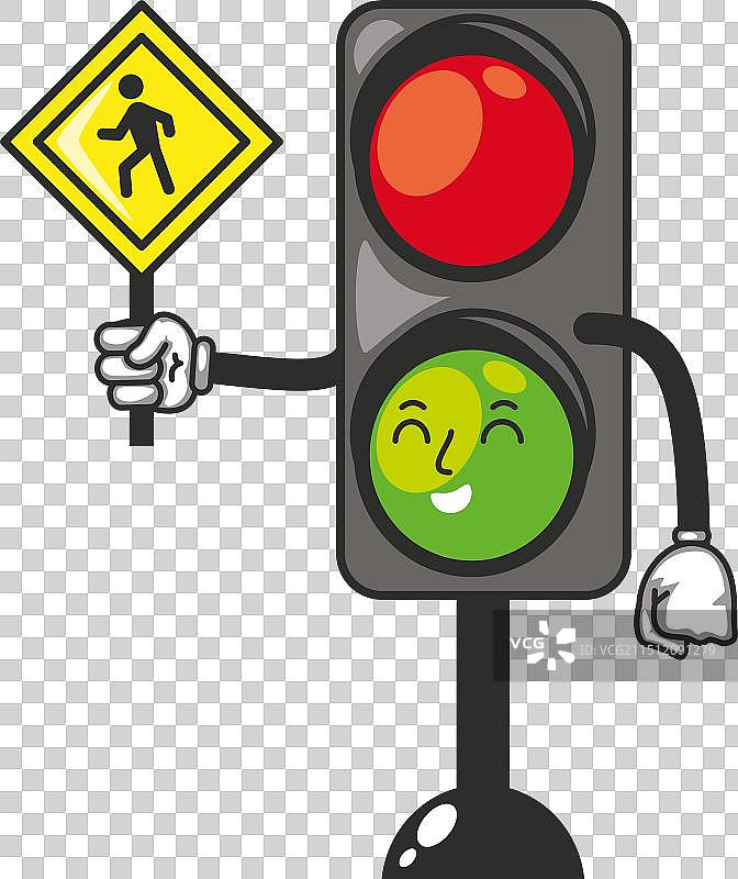 行人交通灯行走信号图片素材