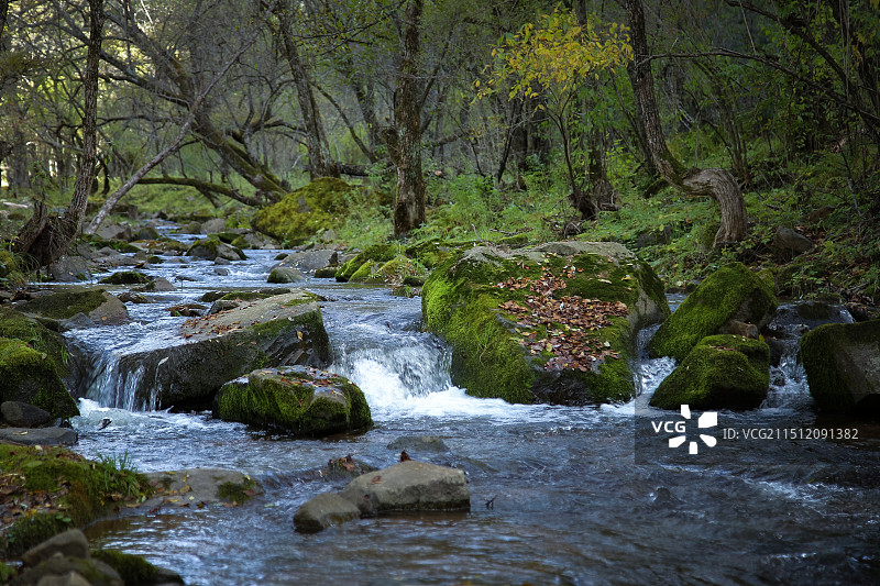 宝鸡大水川旅游景区图片素材