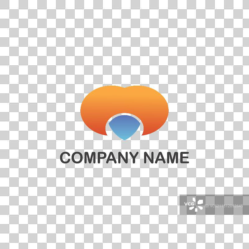 厨师帽标志与字母图片素材