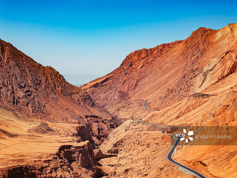 吐峪沟大峡谷图片素材