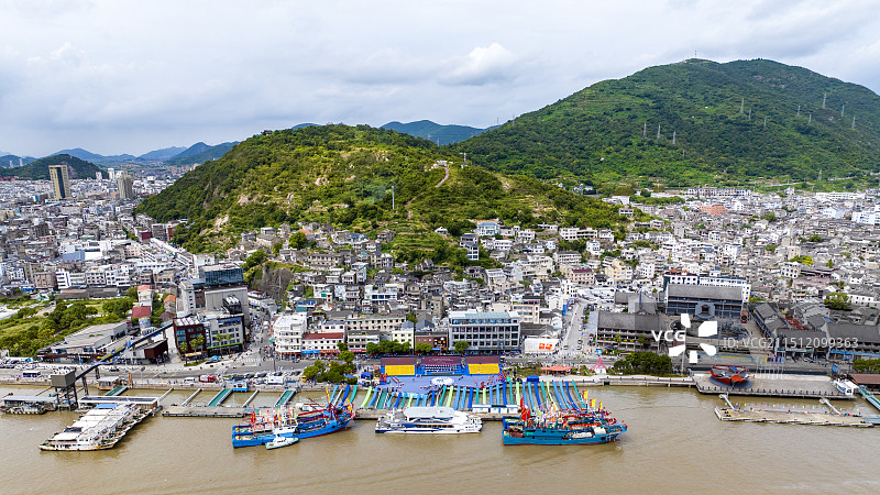 宁波象山石浦渔港古城图片素材