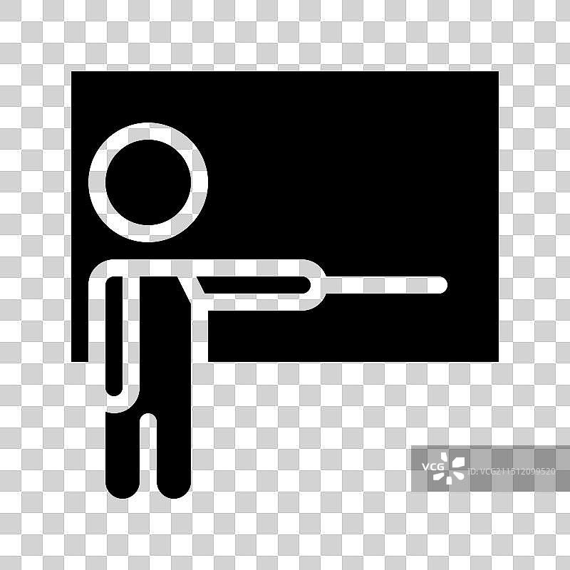 适合使用的实体风格讲师图标图片素材