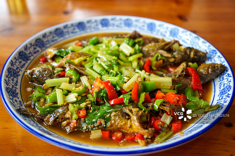 江西菜—小黄鱼图片素材