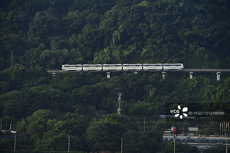 重庆的一道风景线图片素材