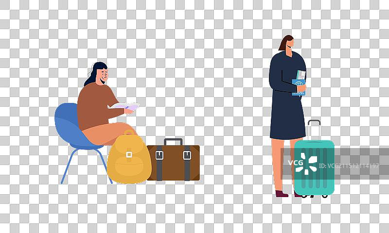 旅行或生活方式博客概念图片素材