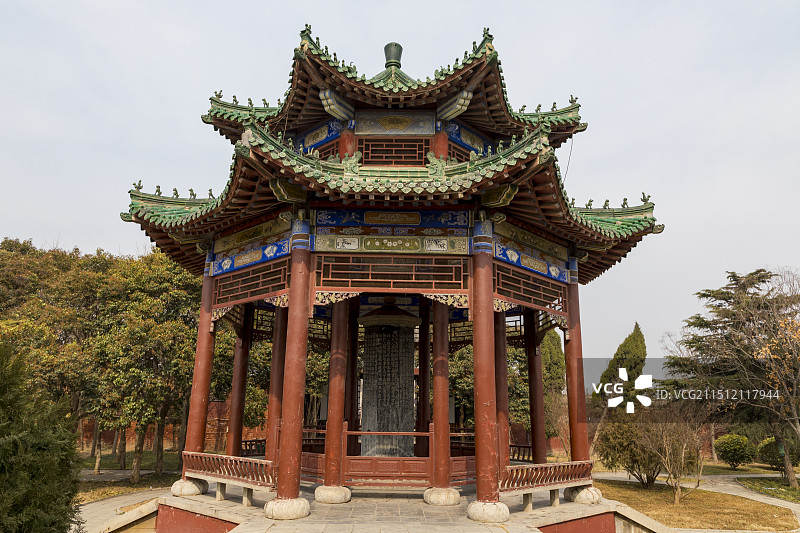 商丘唐朝宋州官吏八关斋会报德记（颜真卿的真笔题记）图片素材