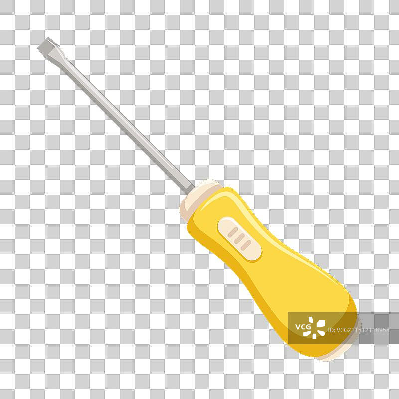 用于维修的一字螺丝刀图片素材