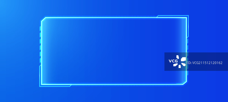 可视化科技边图片素材