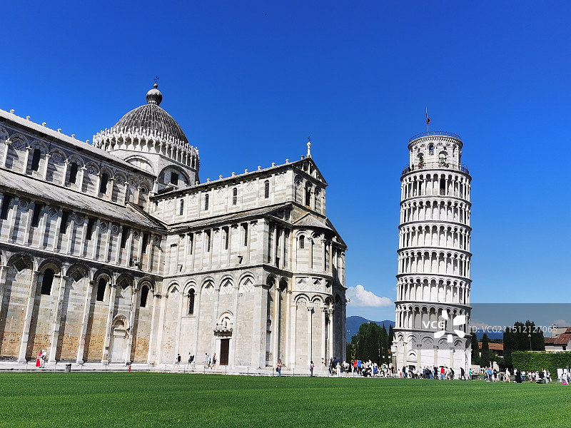 比萨斜塔图片素材