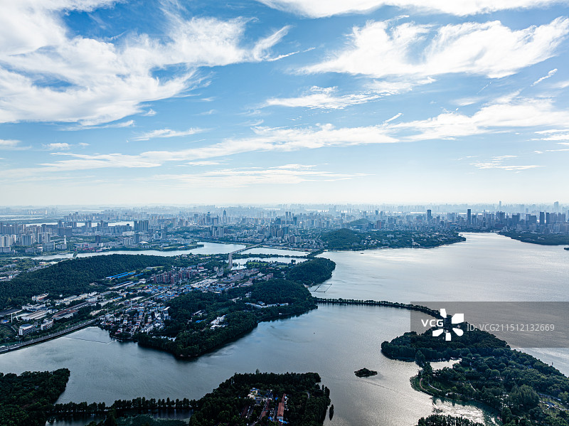 武汉东湖风光图片素材