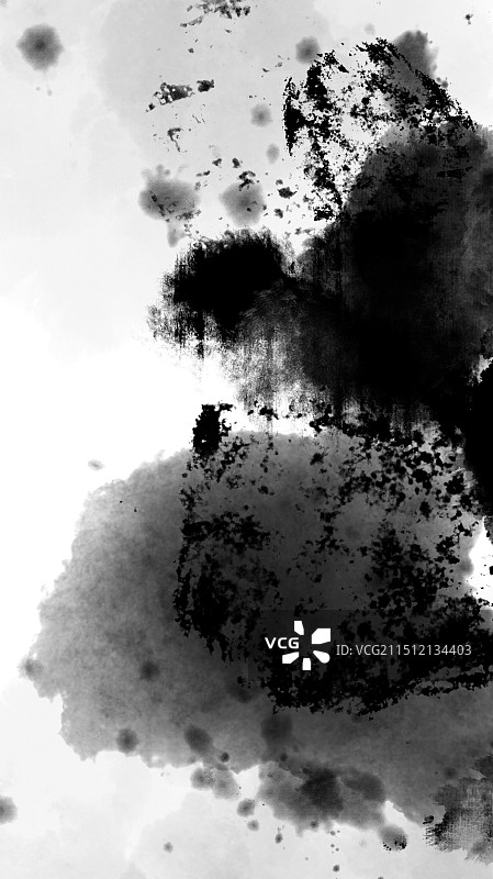 水墨墨迹晕染笔触 中国风泼墨背景图片素材