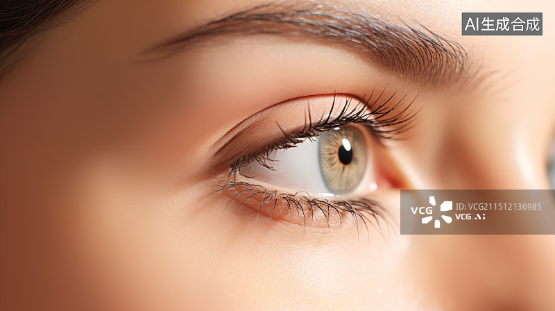 【AI数字艺术】人眼特写，眼睛图片素材