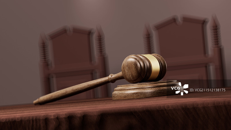 法院里使用的锤子图片素材