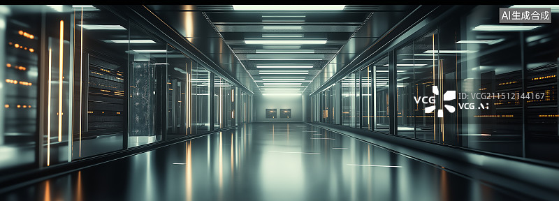 【AI数字艺术】横版数据库概念图片素材