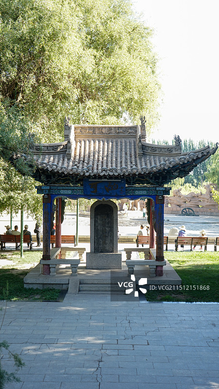 酒泉西汉酒泉胜迹图片素材