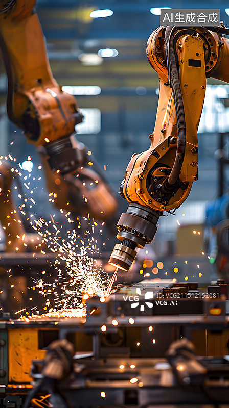 【AI数字艺术】企业工厂高精仪器图片素材