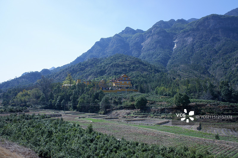 庐山 万杉寺图片素材