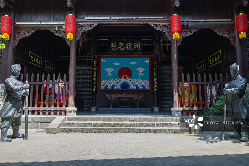 安康汉江石泉古城景区图片素材