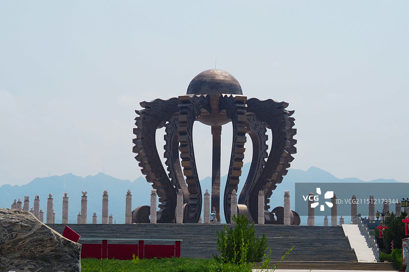 张家口黄帝城遗址文化旅游区图片素材