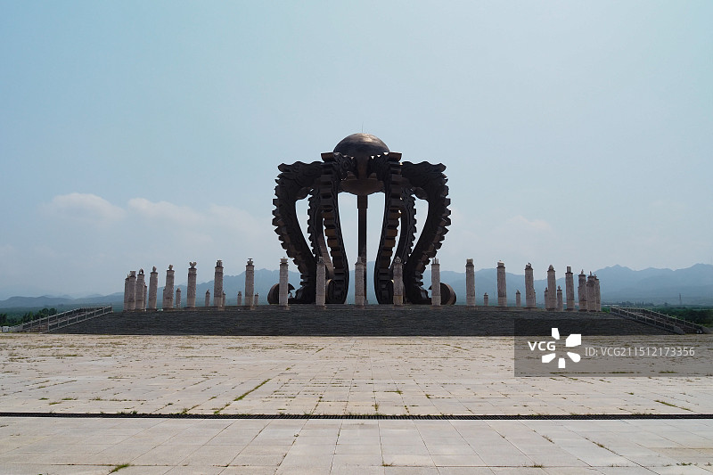 张家口黄帝城遗址文化旅游区图片素材