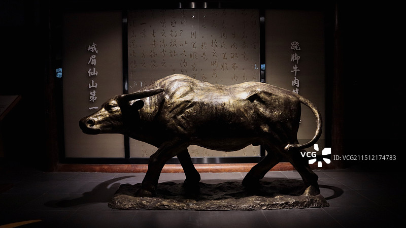 铜牛图片素材