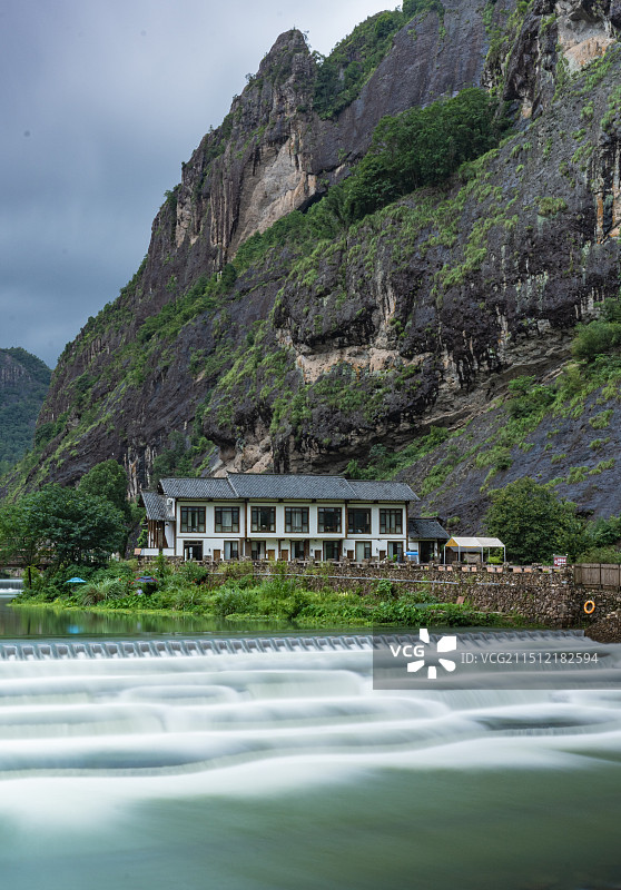 温州永嘉县楠溪江风景区图片素材